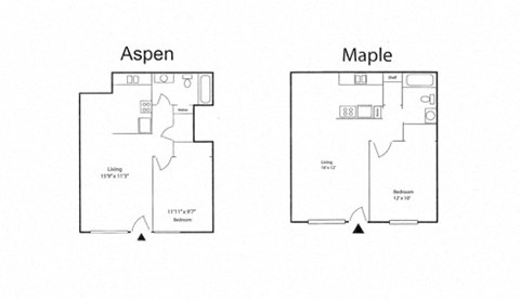 1 bedroom 1 bathroom floor plan